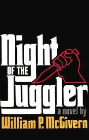 Front cover of Night of the Juggler by William P. McGivern