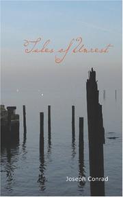 Front cover of Tales of unrest by Joseph Conrad