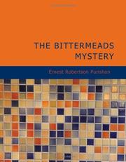 Front cover of The Bittermeads Mystery by E. R. Punshon