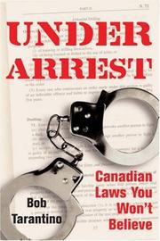 Cover of Under Arrest by Bob Tarantino