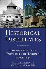 Cover of Historical distillates by Adrian G. Brook