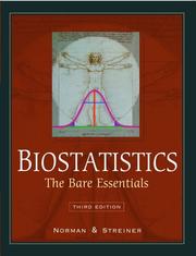 Cover of Biostatistics by Geoffrey R. Norman