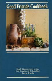 Cover of Good friends cookbook by Unknown
