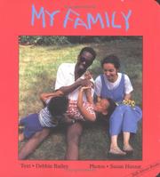 Front cover of My Family (Talk-about-Books) by Debbie Bailey