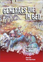 Cover of Generals Die in Bed by Charles Yale Harrison