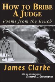 Cover of How to bribe a judge by James Clarke
