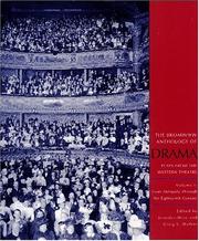 Front cover of The Broadview anthology of drama by Jennifer Wise