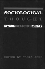 Cover of Sociological Thought by Nahla Abdo-Zubi