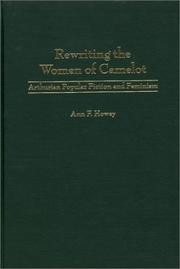 Front cover of Rewriting the women of Camelot by Ann F. Howey