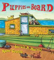 Front cover of Puppies on Board by Sarah N. Harvey