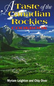 Front cover of A taste of the Canadian Rockies by Unknown