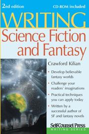 Cover of Writing Science Fiction & Fantasy by Crawford Kilian