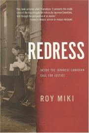 Cover of Redress by Roy Miki