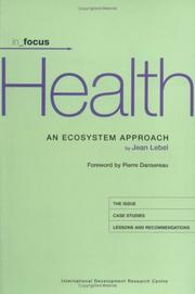 Cover of Health by Jean Lebel