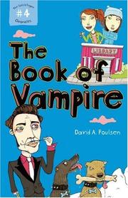 Front cover of The Book of Vampire by David A. Poulsen