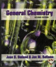 Front cover of General chemistry by Jean B. Umland