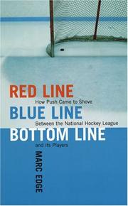 Cover of Red Line, Blue Line, Bottom Line by Marc Edge