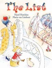 Cover of The List by Hazel J. Hutchins