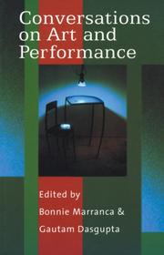 Cover of Conversations On Art And Performance by Unknown