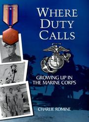 Front cover of Where Duty Calls by Charlie Romine