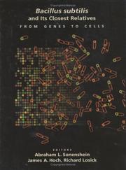 Front cover of Bacillus subtilis and its closest relatives by Richard Losick