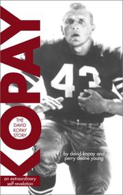 Front cover of The David Kopay story by David Kopay
