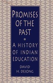 Front cover of Promises of the past by David H. DeJong