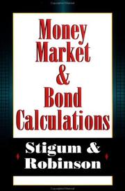 Front cover of Fixed income calculations by Marcia L. Stigum