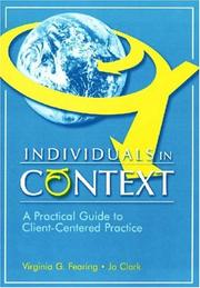 Front cover of Individuals in context by Virginia G. Fearing
