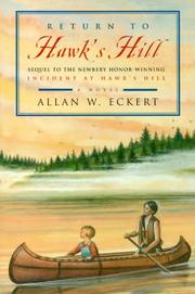 Cover of Return to Hawk's Hill by Allan W. Eckert
