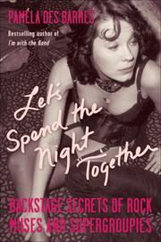Front cover of Let's Spend the Night Together by Pamela Des Barres