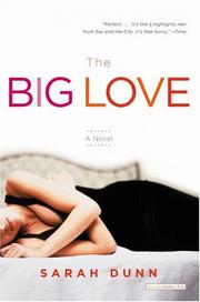 Front cover of The Big Love by Sarah Dunn