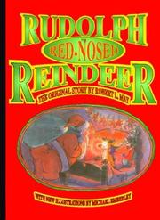 Front cover of Rudolph the red-nosed reindeer by Robert Lewis May