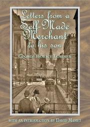 Cover of Letters from a self-made merchant to his son by Lorimer, George Horace