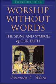 Front cover of Worship Without Words by Patricia S. Klein