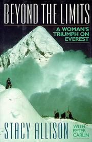 Cover of Beyond the limits by Stacy Allison