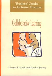 Cover of Collaborative teaming by Martha E. Snell