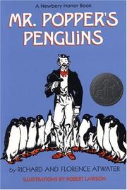 Front cover of Mr. Popper's Penguins by Richard Atwater