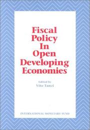 Front cover of Fiscal policy, economic adjustment, and financial markets by Mario Monti