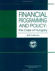 Cover of Financial Programming and Policy by Karen Swiderski