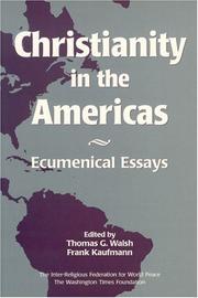 Front cover of Christianity in the Americas by Frank Kaufmann