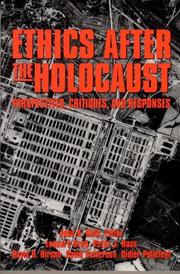 Cover of Ethics after the Holocaust by John K. Roth