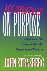 Cover of Accidentally on Purpose by John Strasberg