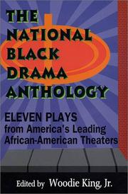 Cover of The national Black drama anthology by Woodie King
