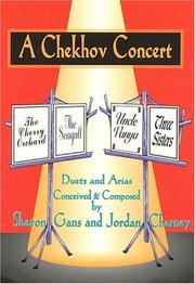 Cover of A Chekhov concert by Sharon Gans