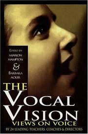 Cover of The vocal vision by Barbara Acker