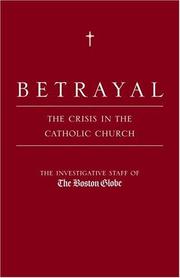 Cover of Betrayal by Globe Newspaper Co
