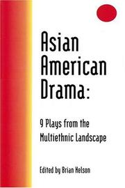Cover of Asian American drama by Brian Nelson