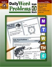 Cover of Daily Word Problems, Grade 2 (Daily Word Problems) by Jill Norris