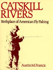 Cover of Catskill rivers by Austin M. Francis